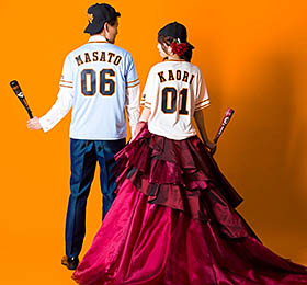 讀賣ジャイアンツウェディング刺繍