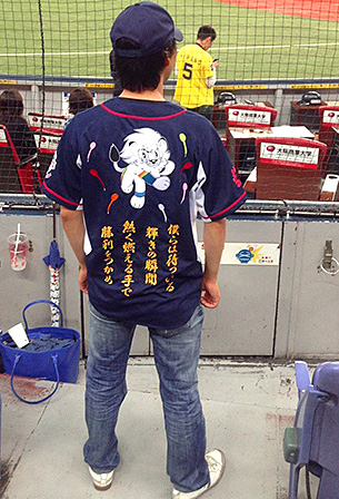 埼玉西武ライオンズ応援刺繍画像