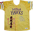 福岡ソフトバンクホークス飛翔鷹愛刺繍