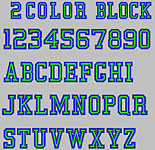 オリジナル新行書体(二色文字)